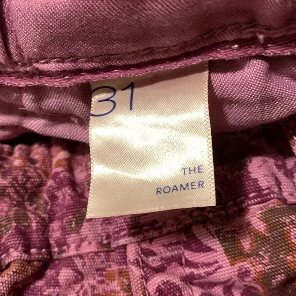 Pilcro Purple Patchwork Pants - Picture 10 of 12